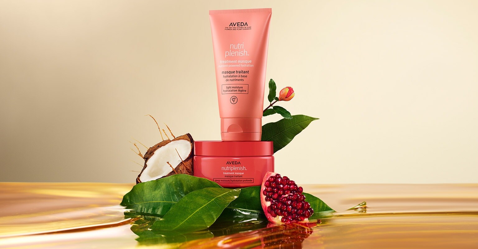 nutriplenish treatment masques - nutrient-powered hydration for all hair types and textures.