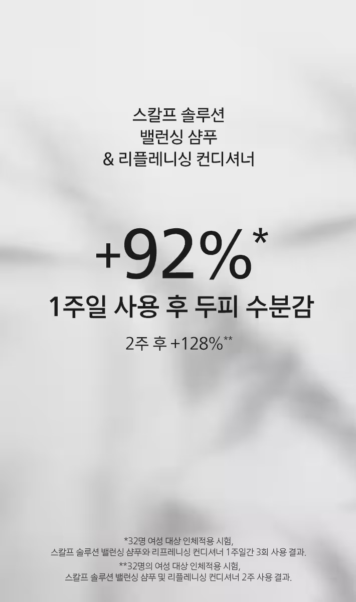 SS BALANCING SHAM 1L + 1L REPLENISHMENT SET