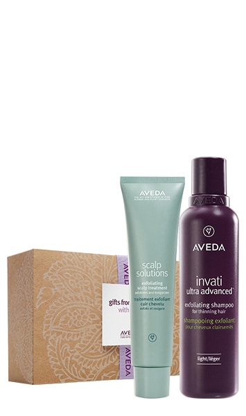 Scalp solution scalp treatment+Invati ultra advanced™ shampoo set