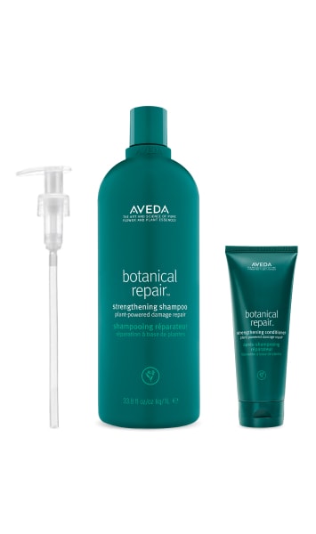 BR STRENGTHEN SHAM 1L + COND 200ML + PUMP VALUE SET