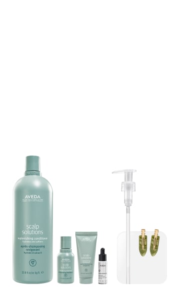 SS BALANCING COND VALUE SET 스칼프 솔루션 컨디셔너 1L 기획 세트, 1000ML, 50ML, 40ML, 7ML