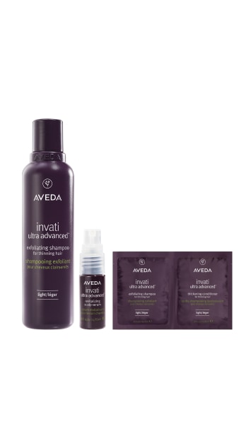 Invati Ultra Advanced Light Shampoo Set 인바티 울트라 어드밴스드™ 라이트 샴푸 세트, 200ML, 10ML, 20ML