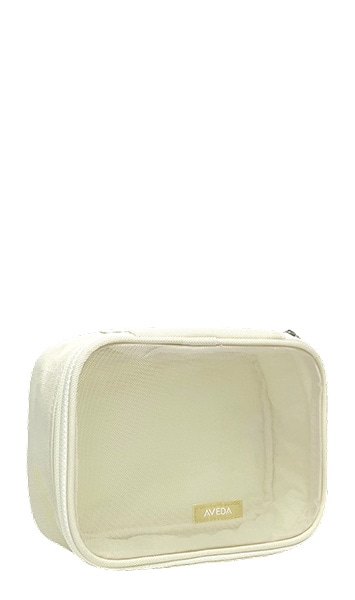 Yellow mesh pouch