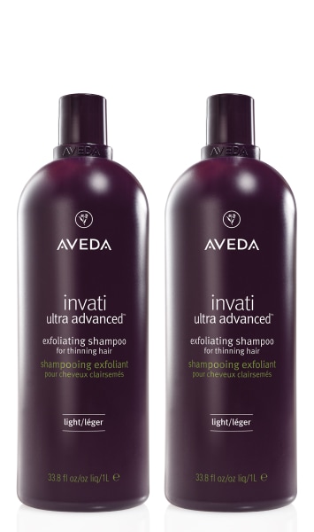 INVATI ULTRA EXFOL SHAMP LIGHT REPLENISHMENT SET